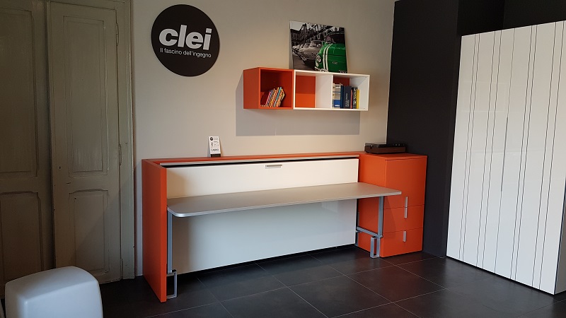 Atmosfere Arredamenti CLEI - Sistema Cabrio con letto a scomparsa ... Atmosfere Arredamenti CLEI - Sistema Cabrio con letto a scomparsa ...